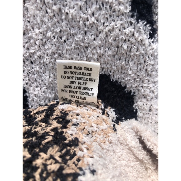 Altar’d State Distressed Leopard Print Long Sleeve Sweater - Picture 11 of 12